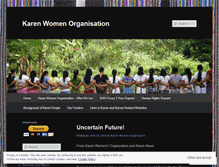Tablet Screenshot of karenwomen.org
